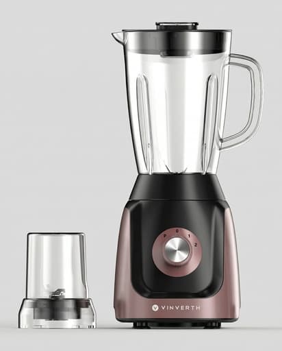 2 IN 1 Electric Blender 1.5L 600W