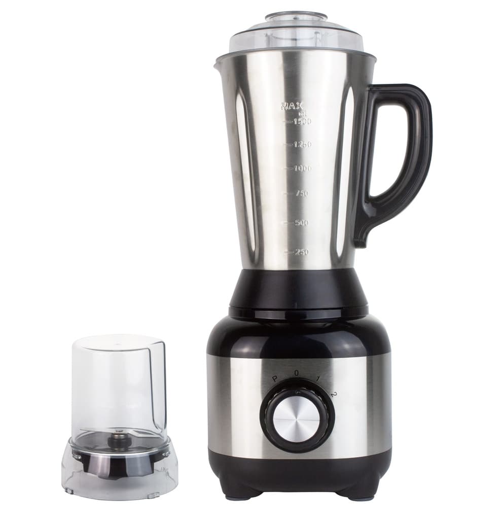 2 IN 1 Electric Blender 1.5L Stainless Steel 600W