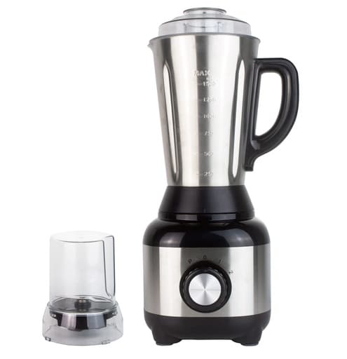 2 IN 1 Electric Blender 1.5L Stainless Steel 600W