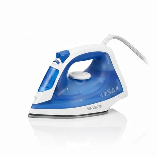 Steam Iron 240ml-1850-2200W 2 Layer Ceramic Coating