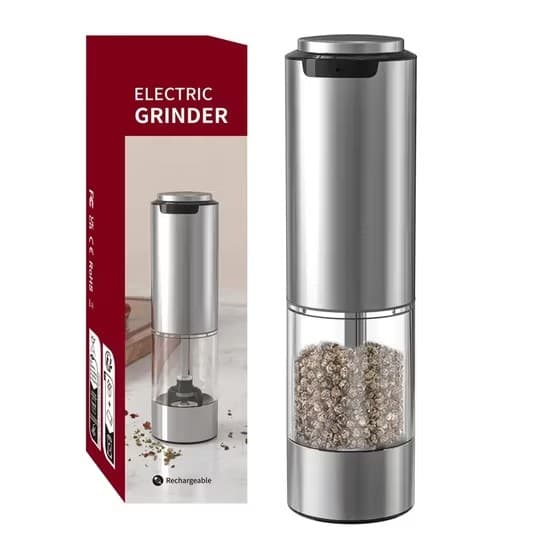 Rechargeable grinder 70ml 300mAh stainless steel